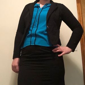 Professional black blazer